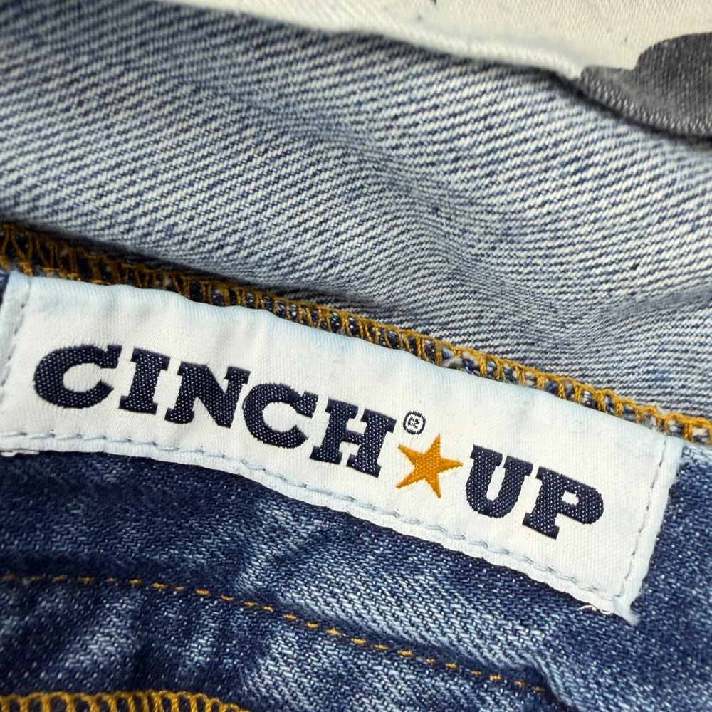 Cinch Jeans White Label Mens 42x32 Straight Leg Western Relaxed Denim MB92834003